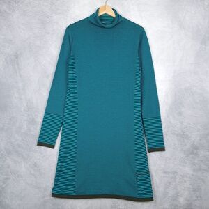 Title Nine Blue Striped Midi Dress